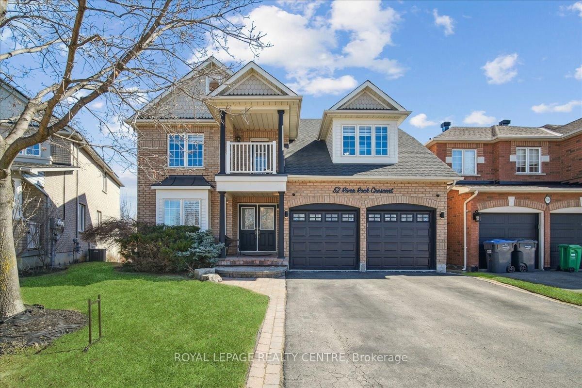 Detached House for sale at 52 River Rock Crescent, Brampton, Fletcher's Meadow, L7A 2W9 - MLS: W12027927