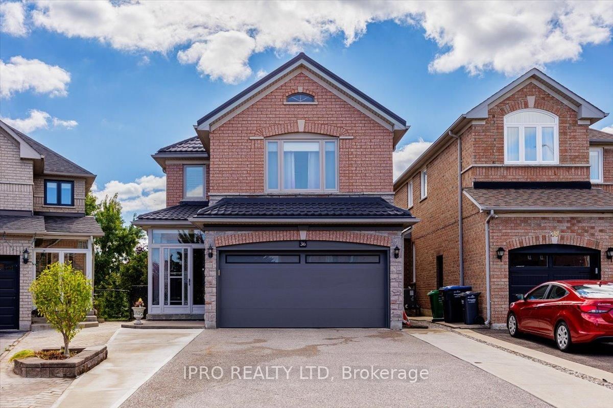 Detached House for sale at 36 Pacific Wind Crescent, Brampton, Sandringham-Wellington, L6R 2B1 - MLS: W12028072