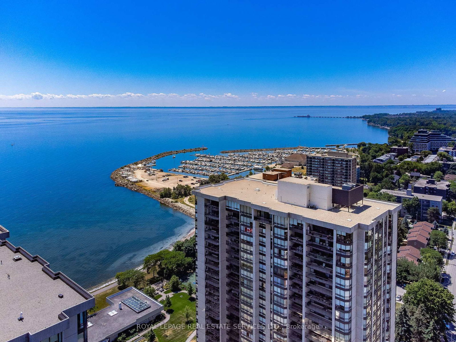 Condo for sale at 1705-2180 Marine Drive, Oakville, BR Bronte, L6L 5V2 - MLS: W12029260