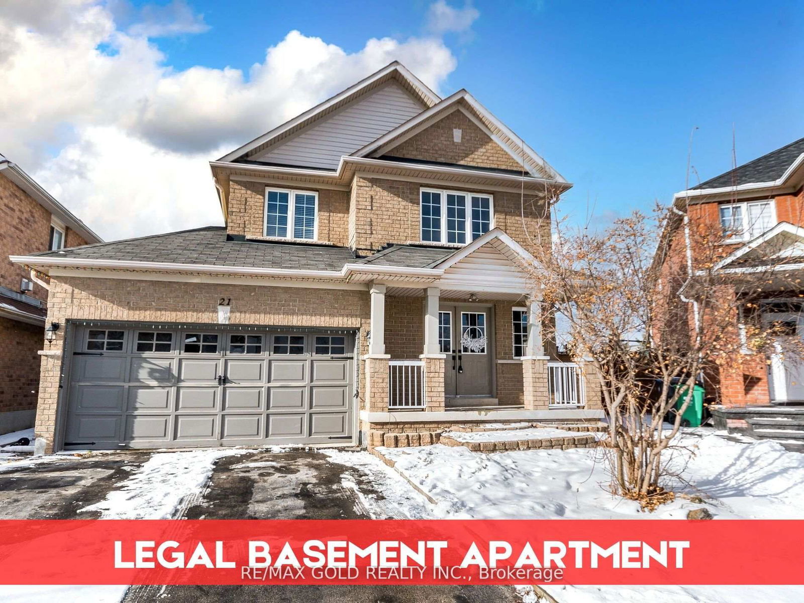 Detached House for sale at 21 Milkweed Crescent, Brampton, Northwest Sandalwood Parkway, L7A 2G5 - MLS: W12030022