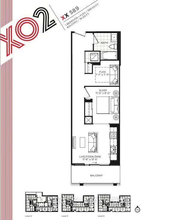Condo for lease at 323-285 Dufferin Street, Toronto, South Parkdale, M6K 1Z5 - MLS: W12030206
