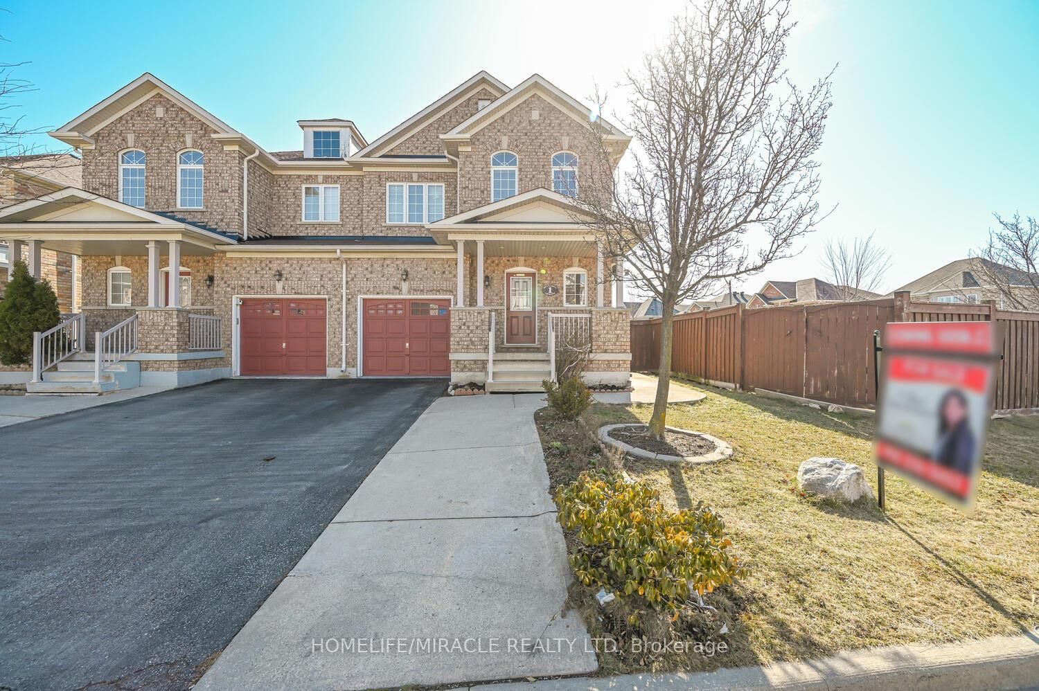 Semi-Detached House for sale at 1 Kettlewell Crescent, Brampton, Sandringham-Wellington, L6R 0T3 - MLS: W12030871