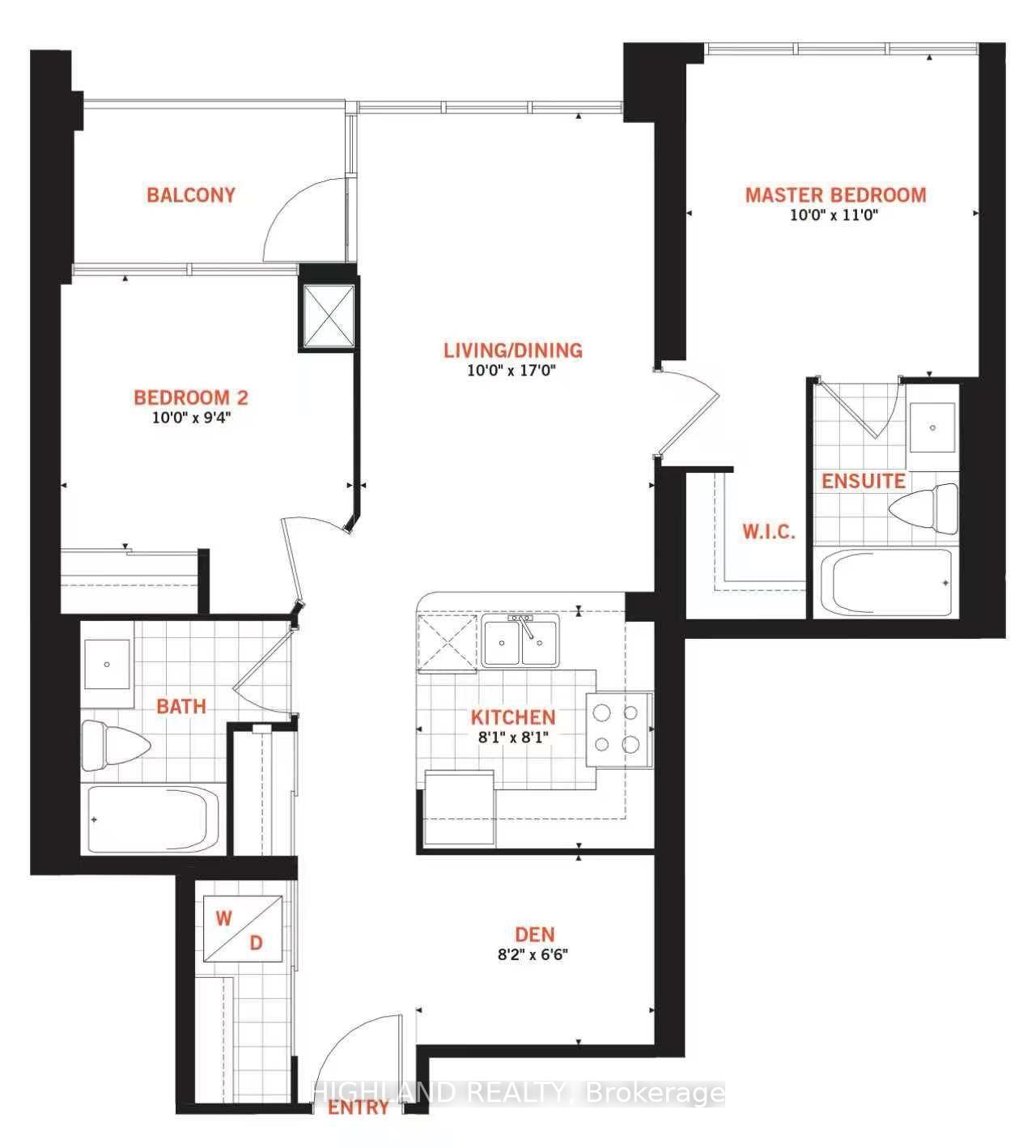 Condo leased at 3808-3975 Grand Park Drive, Mississauga, City Centre, L5B 4M6 - MLS: W12046713