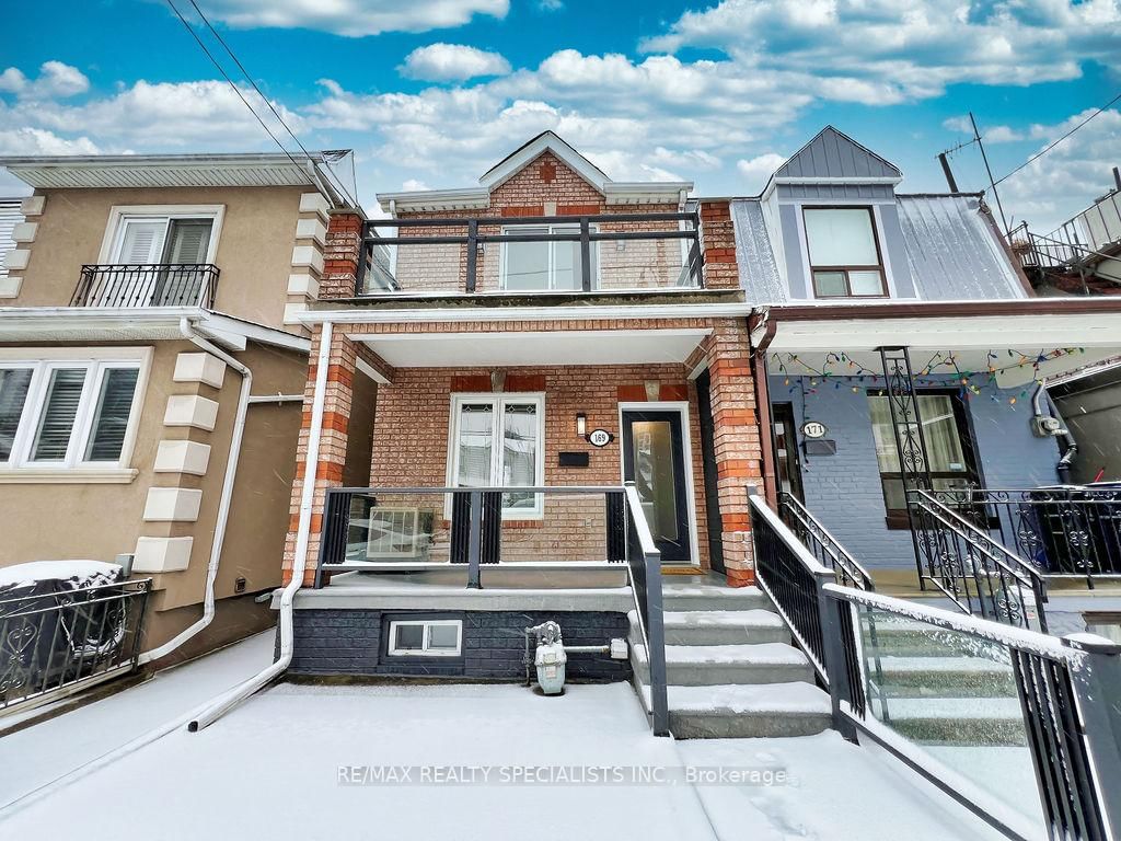 Semi-Detached House sold at 169 Lappin Avenue, Toronto, Dovercourt-Wallace Emerson-Junction, M6H 1Y7 - MLS: W12062422