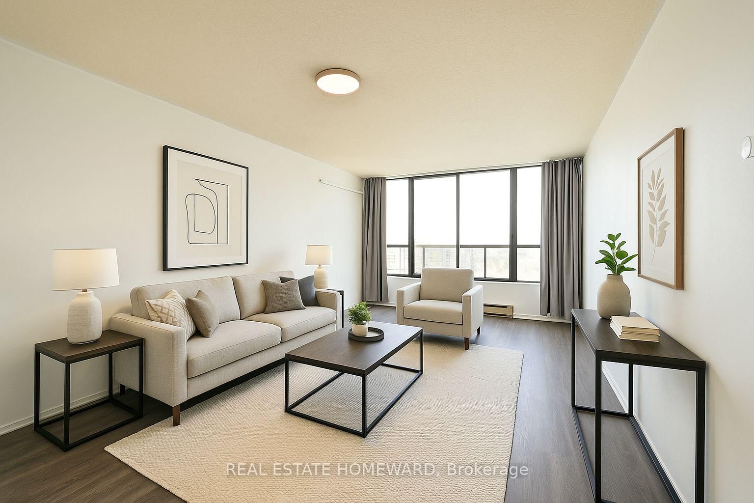 **Welcome to Grand Kingsbridge  where comfort meets convenience in the heart of a thriving community.**  Step into this beautifully appointed 1-bedroom, 1-bathroom condo available for lease a perfect retreat for modern living. Thoughtfully designed with an open-concept layout, the living and dining areas flow effortlessly, creating a warm and inviting space that's ideal for both relaxing and entertaining. The spacious bedroom easily accommodates a king or queen-sized bed, along with your favorite furnishings, and features a generous closet to keep things organized. Just steps away, the sleek bathroom boasts contemporary finishes and a serene bathtub/shower combo perfect for unwinding after a long day. Enjoy the added convenience of in-suite laundry, a dedicated parking spot, and a storage locker. As a resident, you'll also have access to fantastic community amenities, including a fully equipped fitness center, a sparkling swimming pool, and beautifully landscaped green spaces to enjoy year-round. Perfectly situated near premier shopping, dining, entertainment, and major transit routes, this condo offers an unbeatable lifestyle of ease and elegance.  **Don't miss the opportunity to call this charming space your next home sweet home.**Pictures taken before current tenant.**