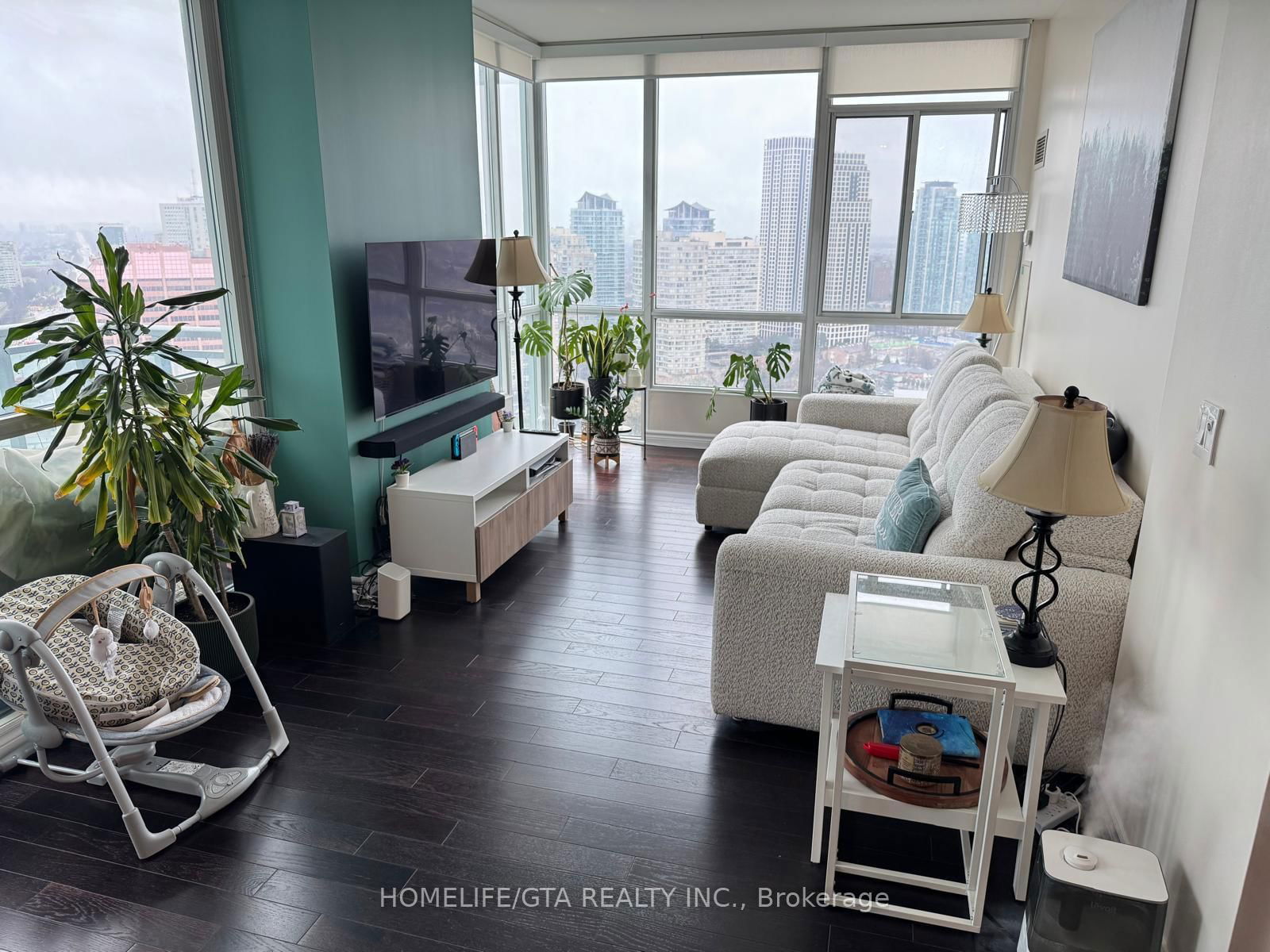 Condo leased at 2302-220 Burnhamthorpe Road, Mississauga, City Centre, L5B 4N4 - MLS: W12071263
