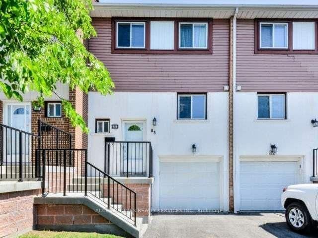 Townhouse for sale at 83 Moregate Crescent, Brampton, Central Park, L6S 3K9 - MLS: W12074550