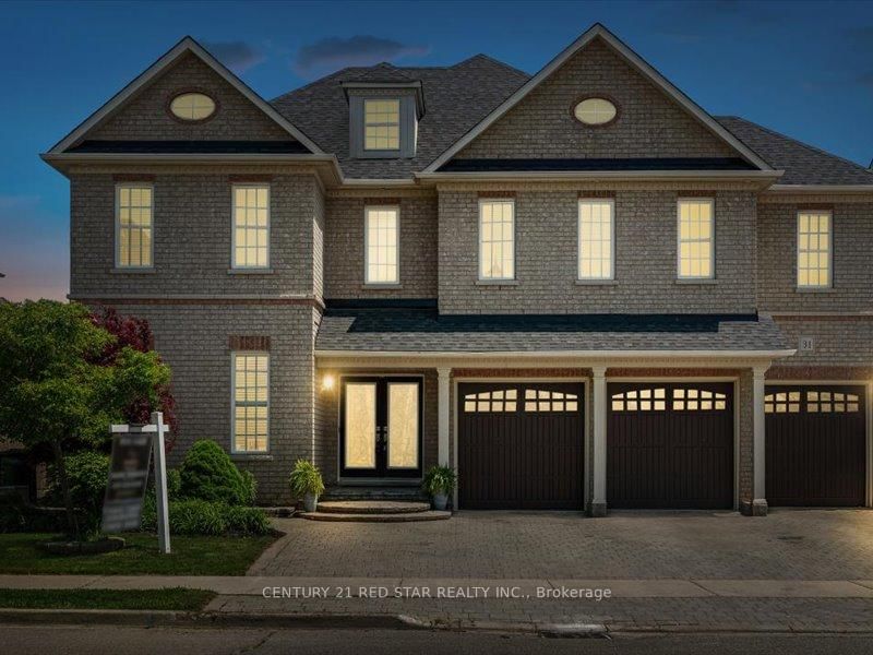 Detached House for sale at 31 Eiffel Boulevard, Brampton, Vales of Castlemore, L6P 1V9 - MLS: W12076589
