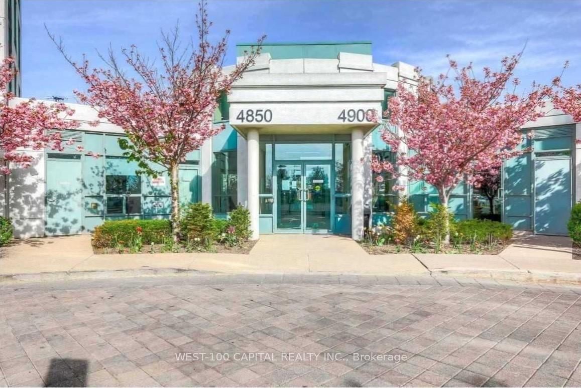 Condo leased at 1806-4900 Glen Erin Drive, Mississauga, Central Erin Mills, L5M 7S2 - MLS: W12080259
