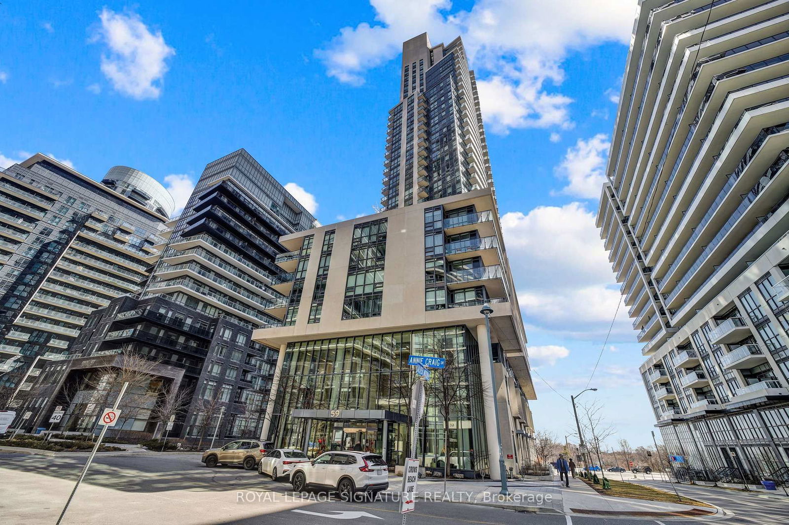 Condo for lease at 415-59 Annie Craig Drive, Toronto, Mimico, M8V 0C4 - MLS: W12081883