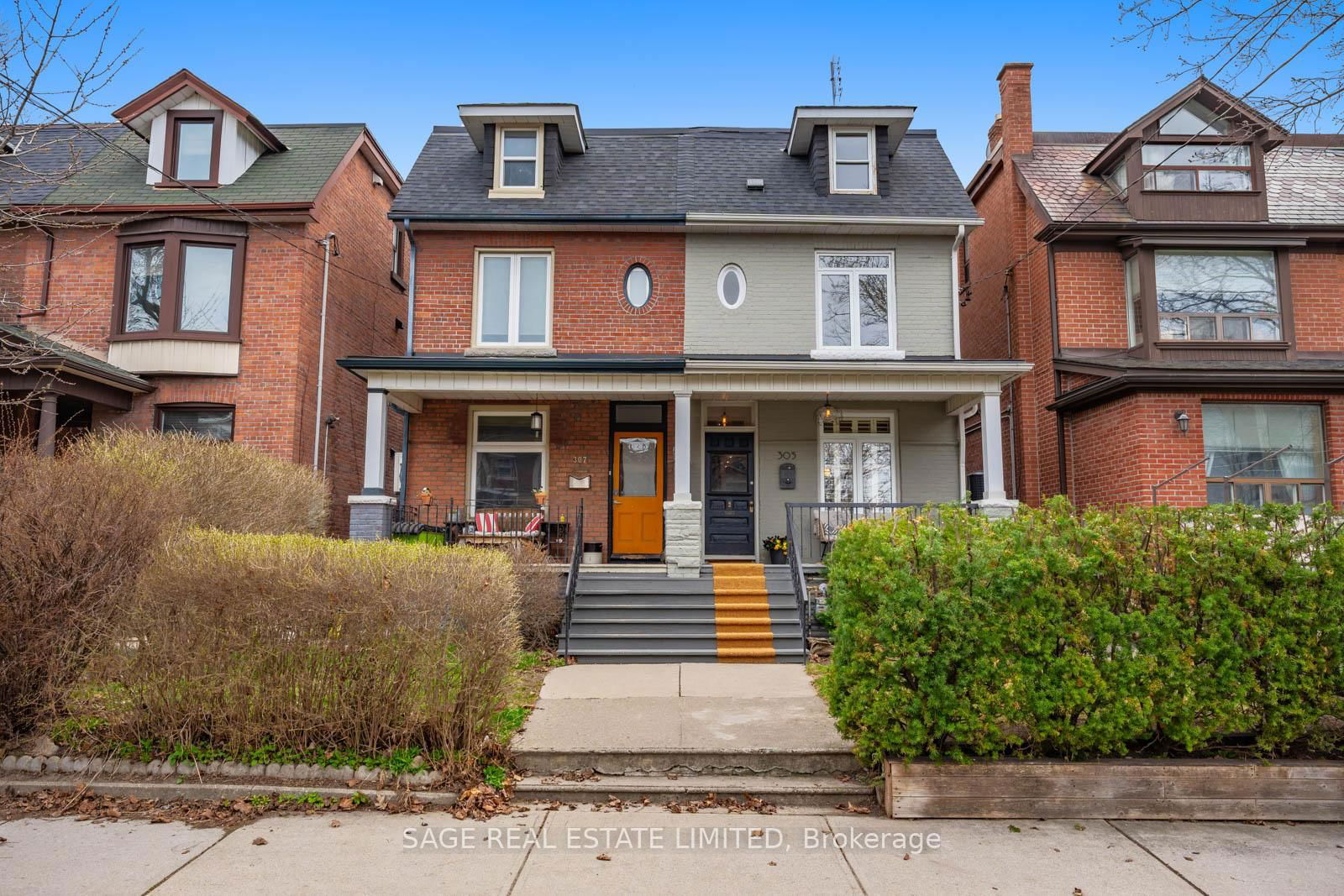 Semi-Detached House for sale at 305 Delaware Avenue, Toronto, Dovercourt-Wallace Emerson-Junction, M6H 2T7 - MLS: W12095288