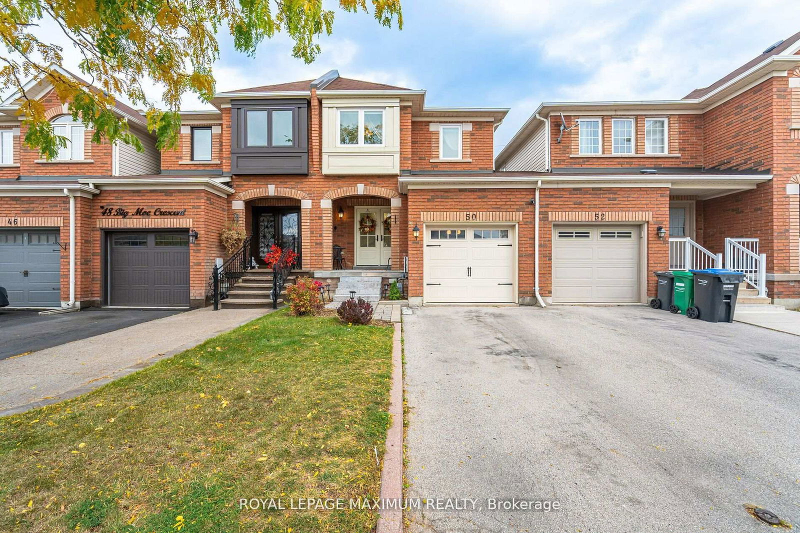 Townhouse for sale at 50 Big Moe Crescent, Brampton, Bram East, L6P 1J7 - MLS: W12097005