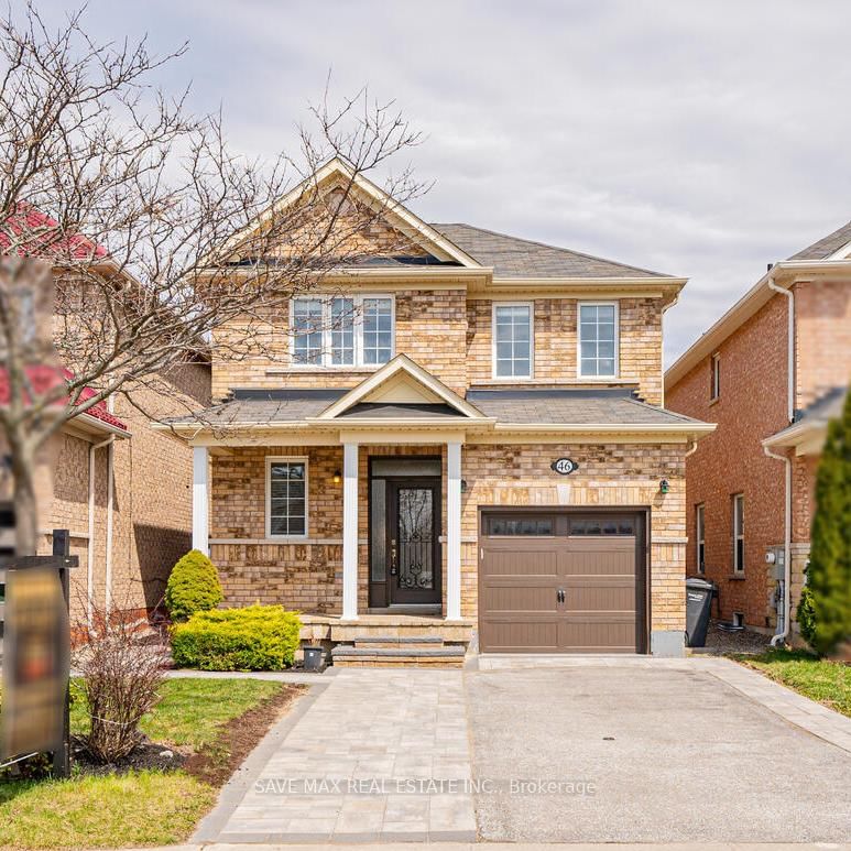 Detached House for sale at 46 Lockburn Crescent, Brampton, Fletcher's Meadow, L7A 3W7 - MLS: W12102194
