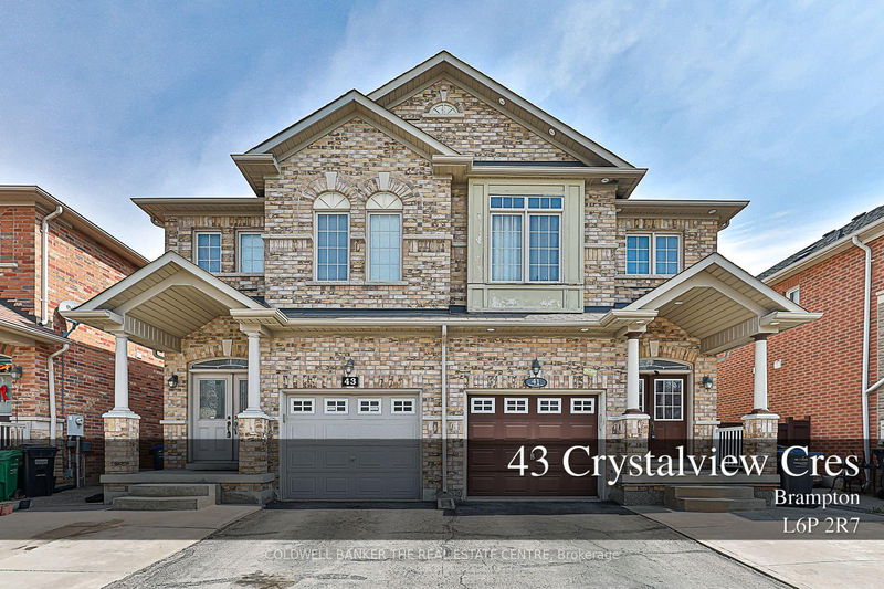 43 Crystalview Cres, Brampton - Bram East image-0-0