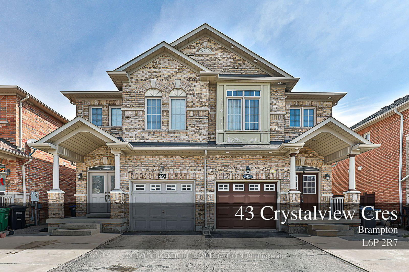 Semi-Detached House for sale at 43 Crystalview Crescent, Brampton, Bram East, L6P 2R7 - MLS: W12103209