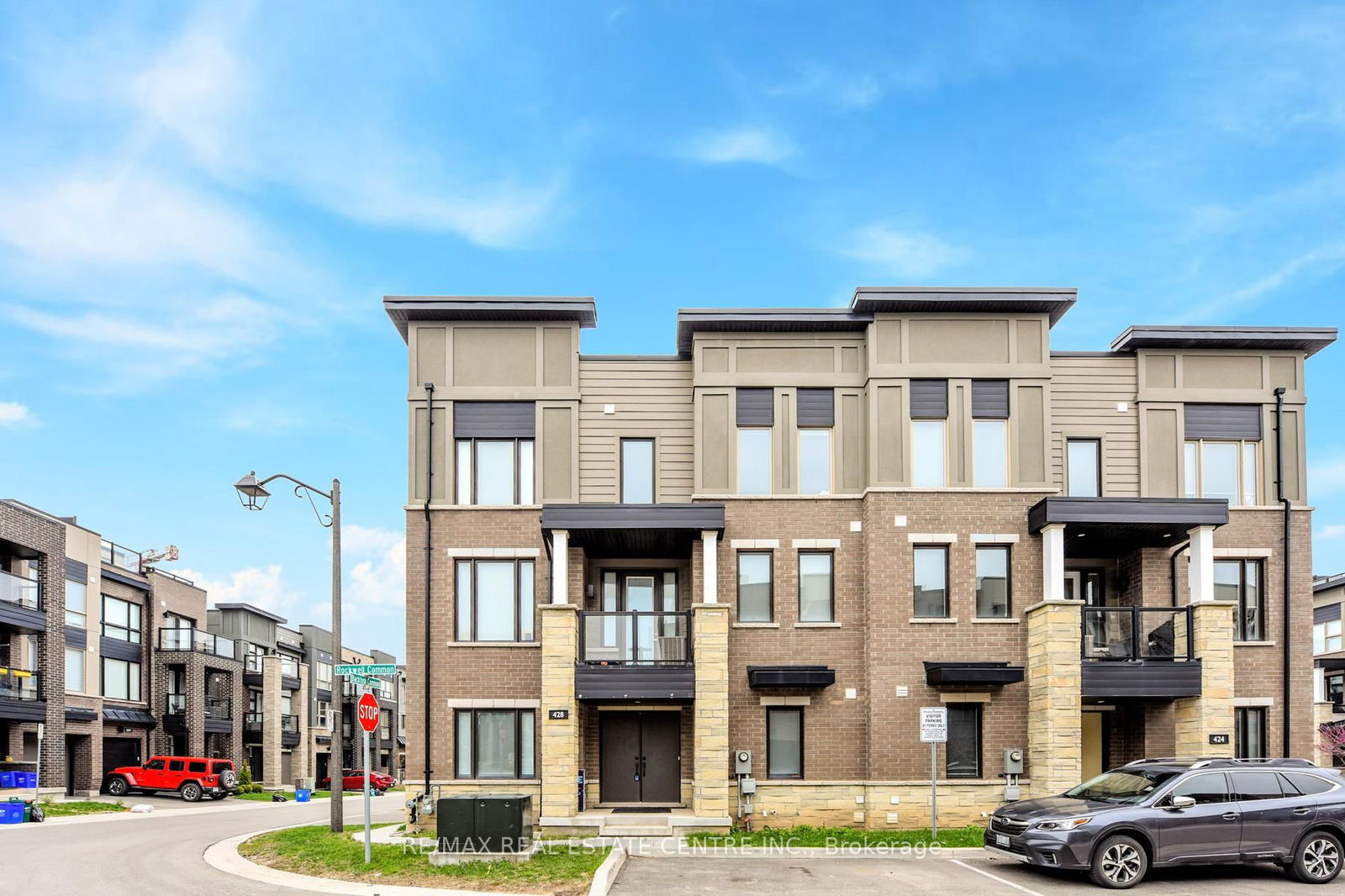 Townhouse for lease at 428 Rockwell Common N/A, Oakville, OA Rural Oakville, L6H 7E3 - MLS: W12104090
