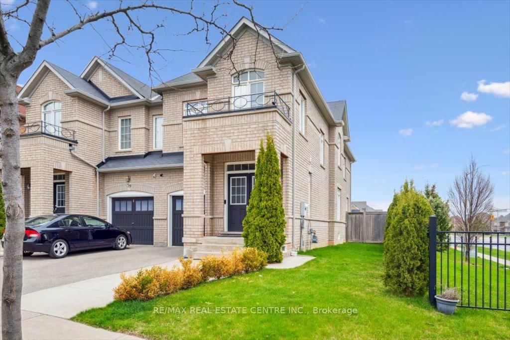 Semi-Detached House for sale at 37 Interlude Drive, Brampton, Credit Valley, L6X 3B1 - MLS: W12106412
