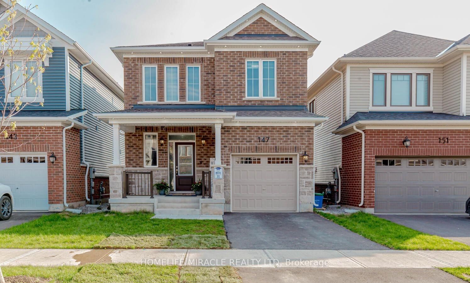 Detached House for lease at 147 Yates Drive, Milton, Cobban, L9E 1S7 - MLS: W12108209