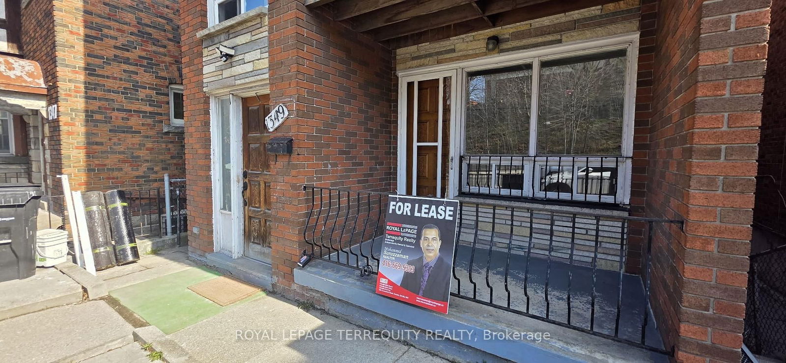 Semi-Detached House for lease at Main Floor-1349 Davenport Road, Toronto, Corso Italia-Davenport, M6H 2H5 - MLS: W12108845