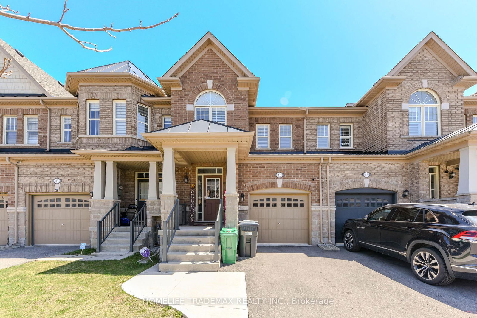 Townhouse for sale at 45 Pennycross Crescent, Brampton, Northwest Brampton, L5L 3K9 - MLS: W12109126