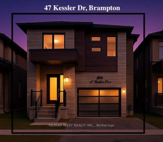 Detached House for sale at 47 Kessler Drive, Brampton, Sandringham-Wellington North, L6R 4E7 - MLS: W12111986