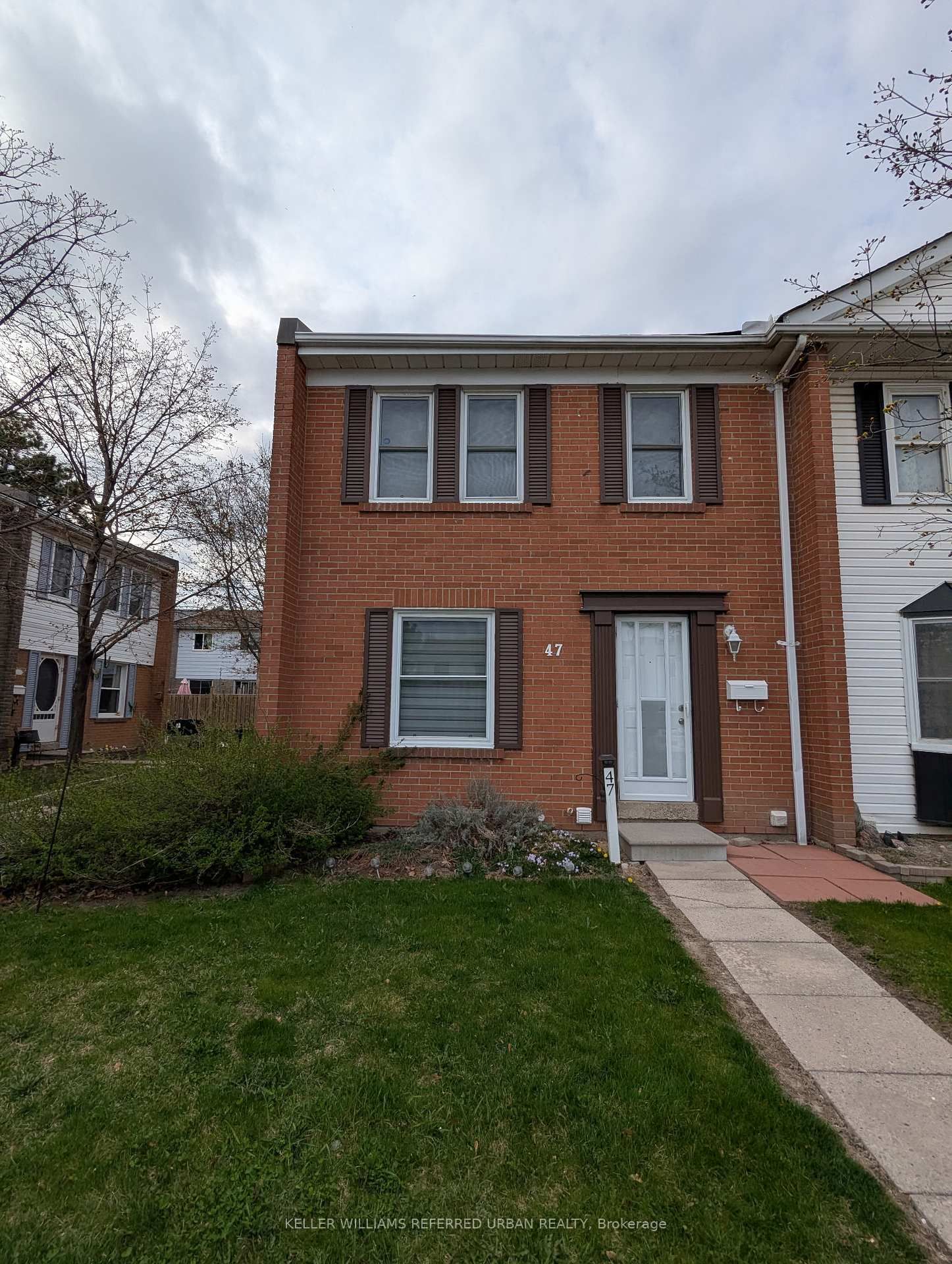 Townhouse for sale at 47-1020 Central Park Drive, Brampton, Northgate, L6S 3L6 - MLS: W12112065