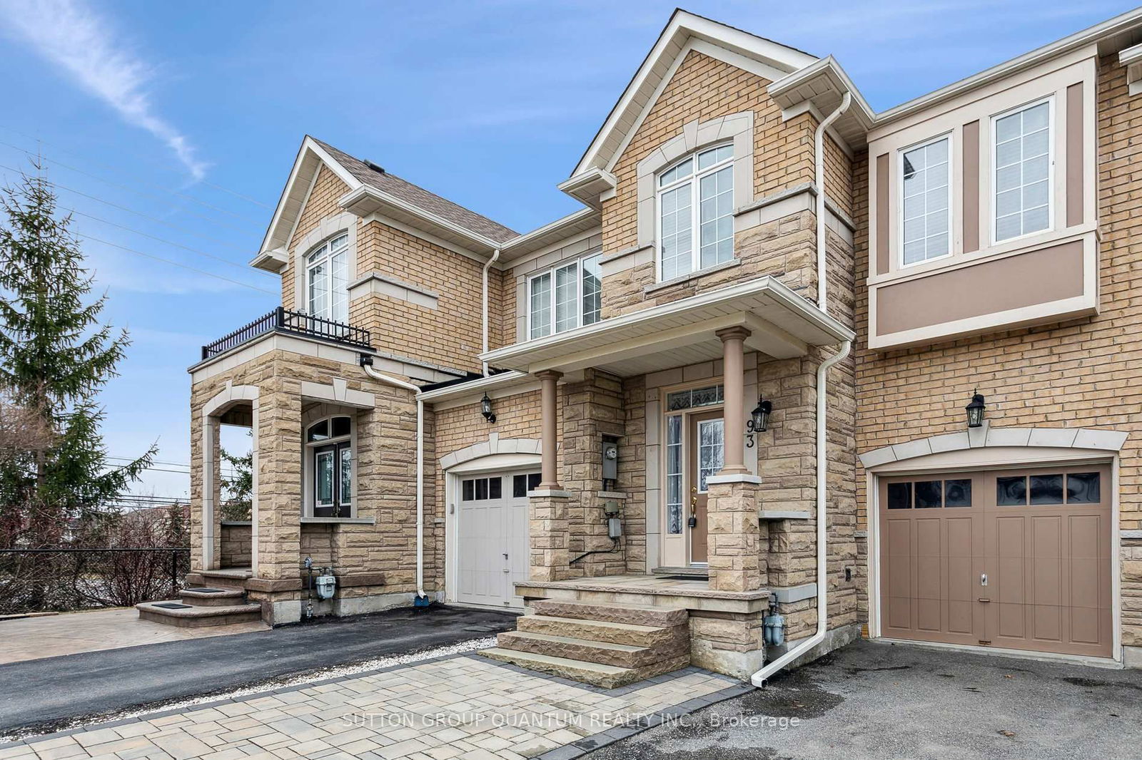 Townhouse for sale at 93 ROYAL VISTA Road, Brampton, Bram West, L6Y 0N5 - MLS: W12113846