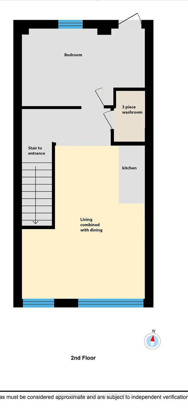 2nd floor - 1296 Bloor Street