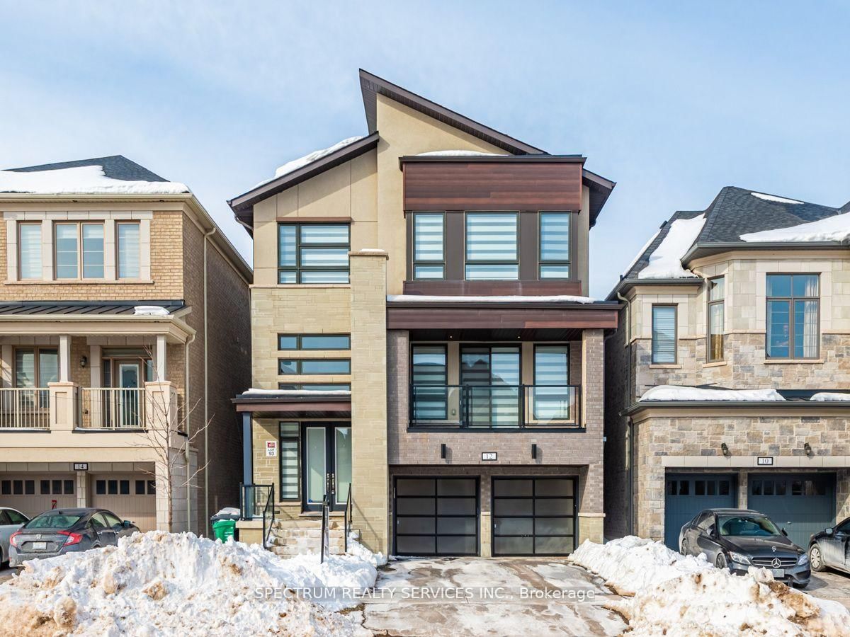 Detached House for lease at 12 Dairymaid Road, Brampton, Credit Valley, L6X 0B4 - MLS: W12120629