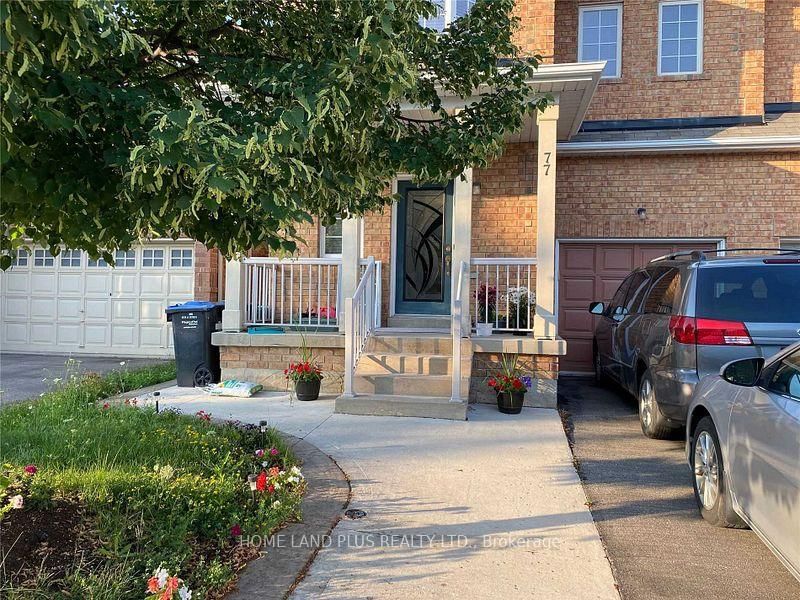 Semi-Detached House for lease at 77 Personna Circle, Brampton, Credit Valley, L6X 0P2 - MLS: W12123014