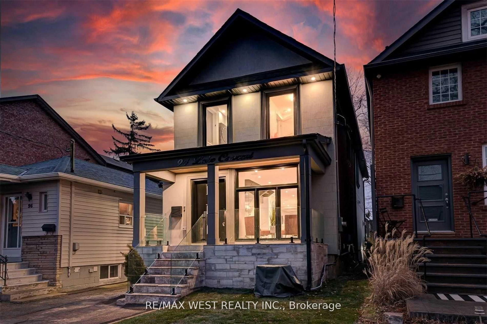 Detached House for sale at 94 Lake Crescent, Toronto, Mimico, M8V 1W1 - MLS: W12128069
