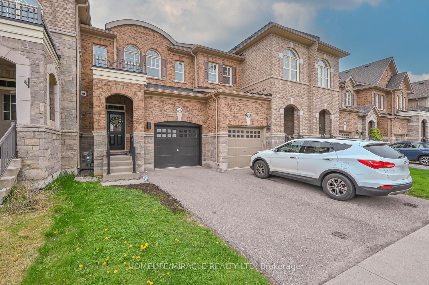 Townhouse for sale at 78 Goodsway Trail, Brampton, Northwest Brampton, L7A 4A5 - MLS: W12138082