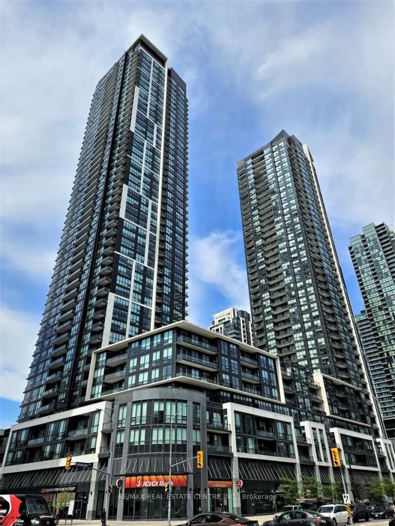 Welcome to contemporary living in the heart of downtown Mississauga! This bright and spacious 2-bedroom, 2-bathroom corner suite in the highly sought-after PSV/PSV2 towers offers the perfect blend of style, comfort, and location. Spanning 800+ sq.ft, this thoughtfully designed unit features an open-concept layout, floor-to-ceiling windows, and stunning north/west facing views that fill the space with natural light.  Enjoy a modern kitchen with quartz countertops, a breakfast bar, and stainless steel appliancesideal for both everyday living and entertaining. The split-bedroom design provides enhanced privacy, with the primary suite offering a large closet and 4-piece ensuite.  Take advantage of world-class building amenities including an indoor pool, full fitness center, rooftop terrace with BBQs, party room, guest suites, and 24-hour concierge service. Located just steps from Square One Shopping Centre, Celebration Square, Sheridan College, public transit, and major highwayseverything you need is at your doorstep.