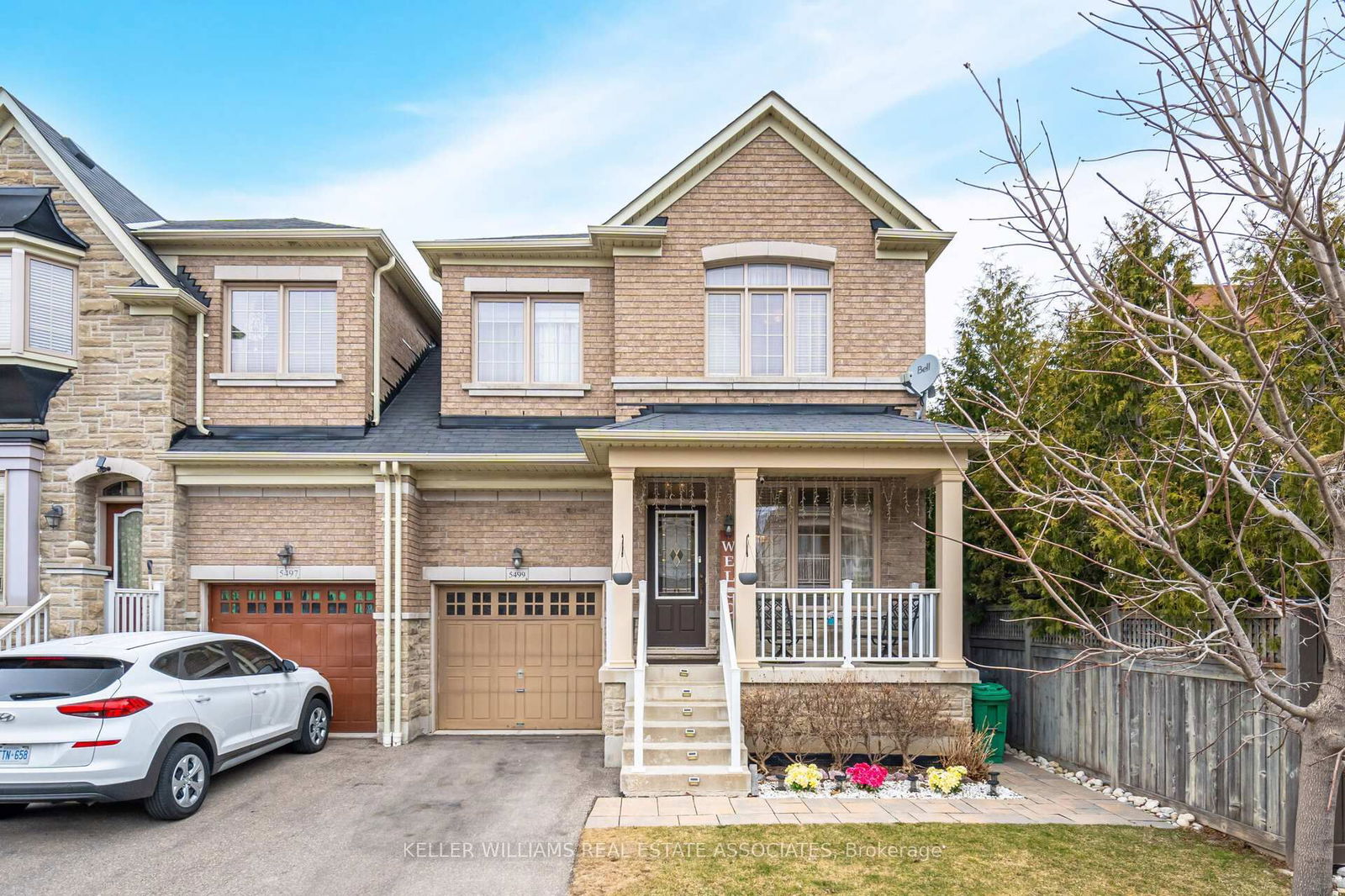 Semi-Detached House for sale at 5499 Fudge Terrace, Mississauga, Churchill Meadows, L5M 0M9 - MLS: W12150255