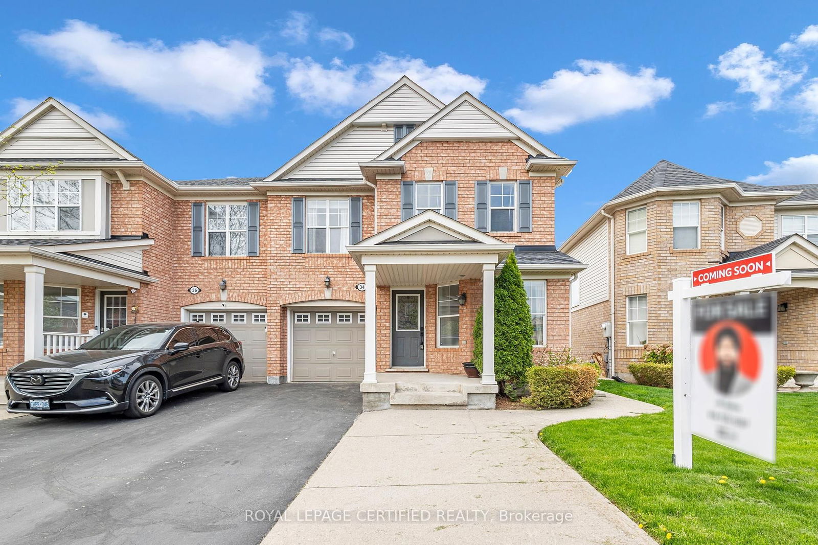 Semi-Detached House for sale at 34 Tawnie Crescent, Brampton, Credit Valley, L6X 0L7 - MLS: W12151023