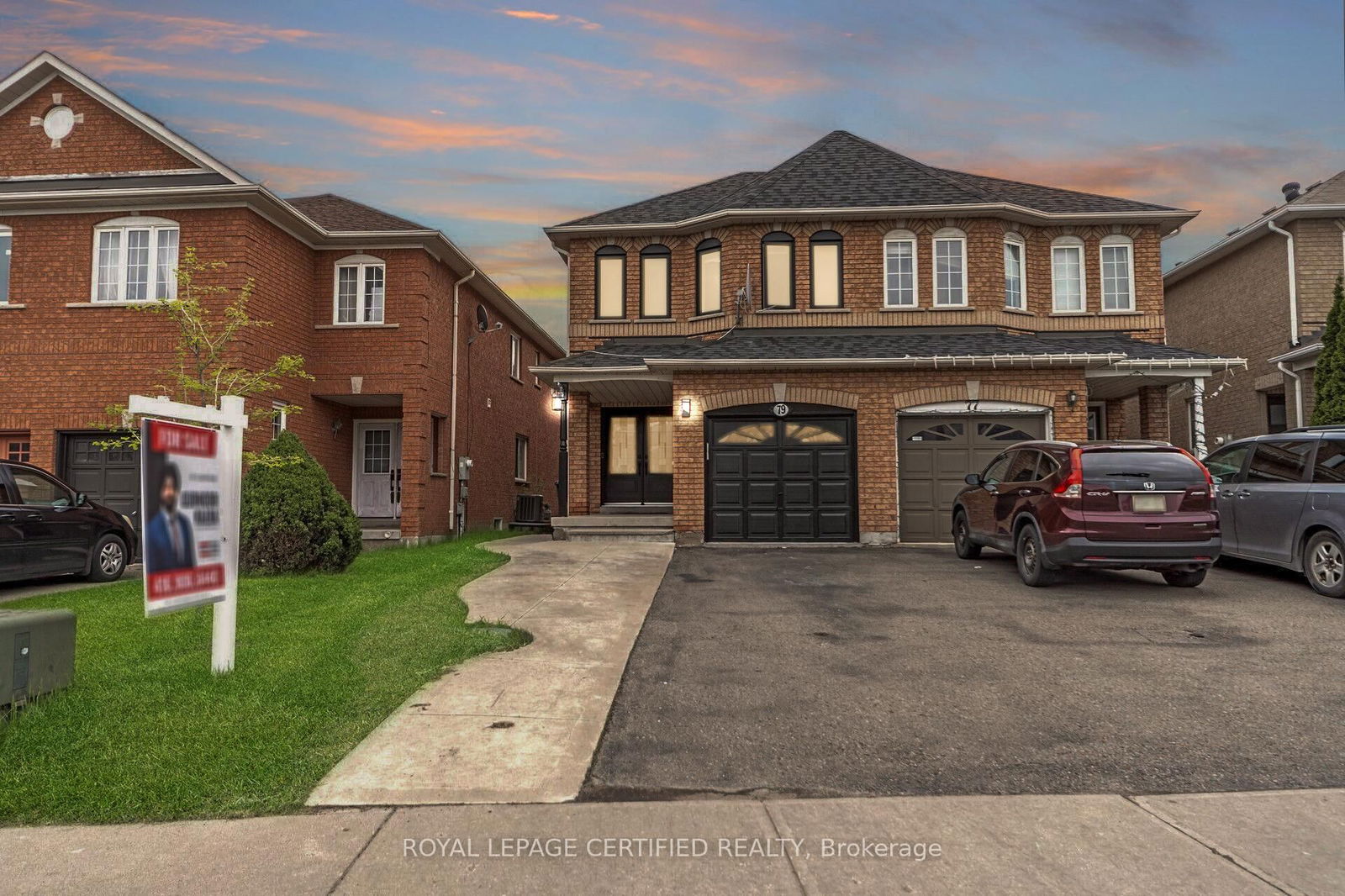 Semi-Detached House for sale at 79 Native Landing, Brampton, Fletcher's Creek Village, L6X 5A8 - MLS: W12151372
