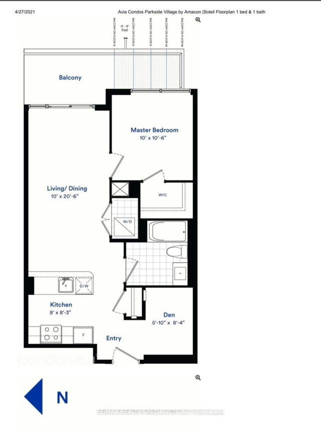 3710 - 430 Square One Drive