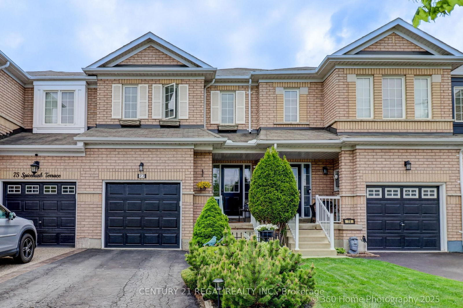 Townhouse for sale at 77 Spicebush Terrace, Brampton, Credit Valley, L6X 0J5 - MLS: W12157371