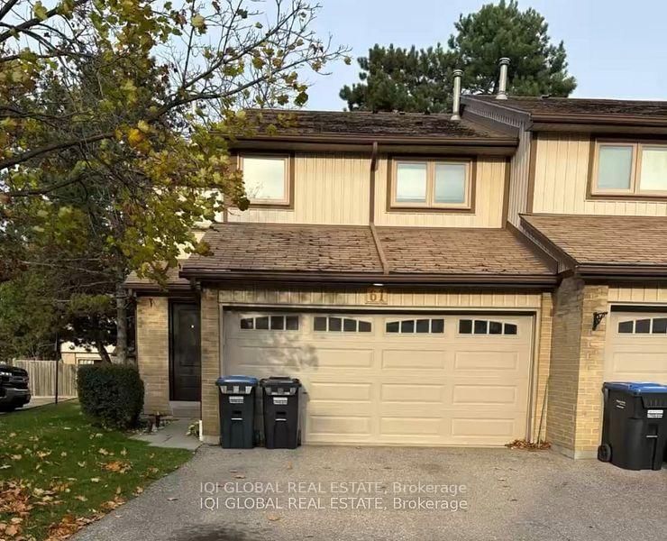 Townhouse for sale at 61-3500 South Mills Way, Mississauga, Erin Mills, L5L 3T8 - MLS: W12166052