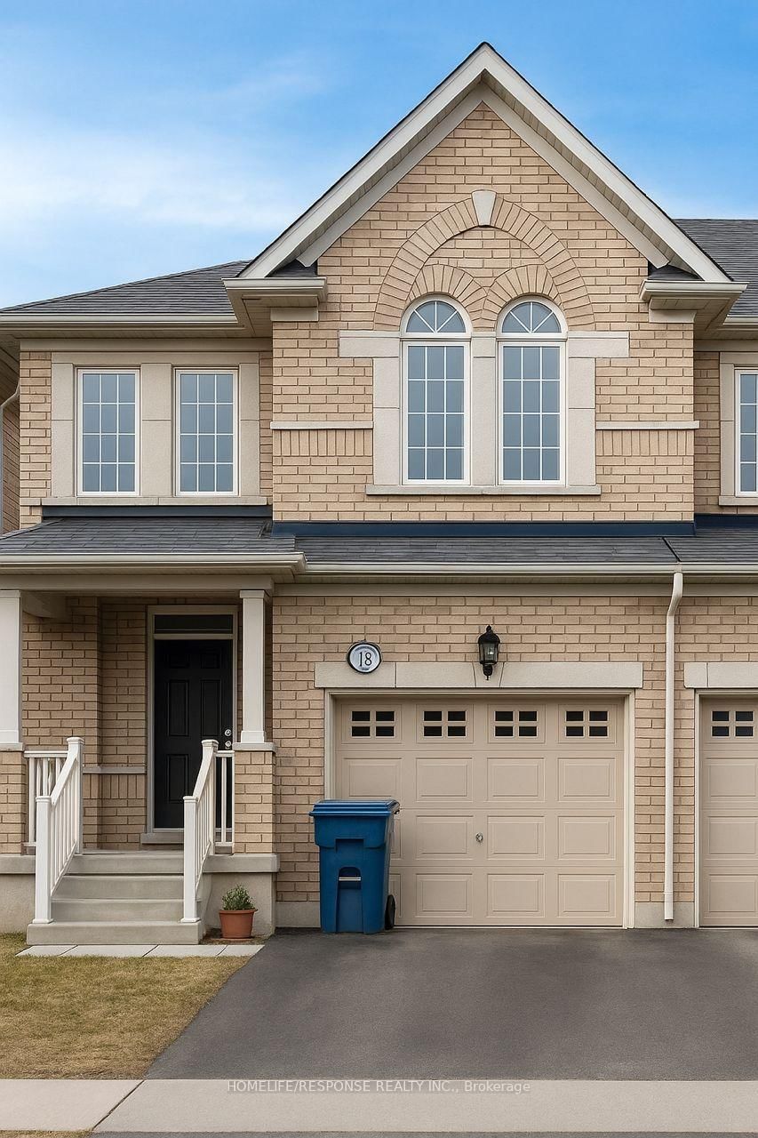 Townhouse for sale at 18 FRESNEL Road, Brampton, Northwest Brampton, L7A 4Z3 - MLS: W12166754