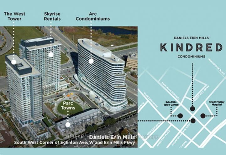 Condo for lease at 312-2495 Eglinton Avenue, Mississauga, Central Erin Mills, L5M 2T2 - MLS: W12169226