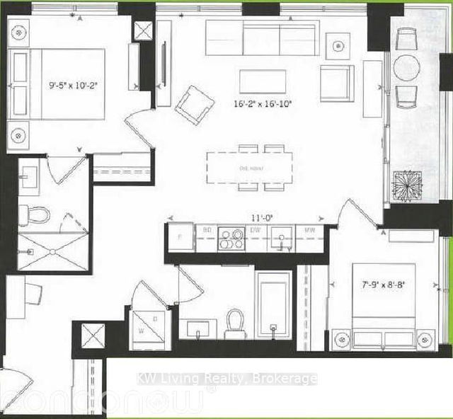 2509 - 20 Thomas Riley Road