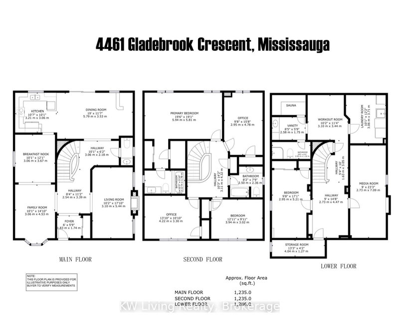 4461 Gladebrook Cres, Mississauga, K5V 1E4 | Image 2