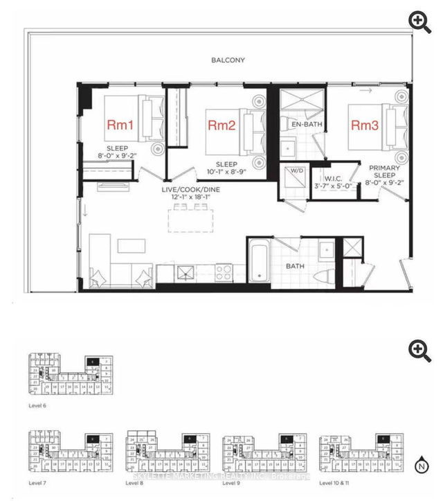 906 Rm1 - 285 Dufferin Street