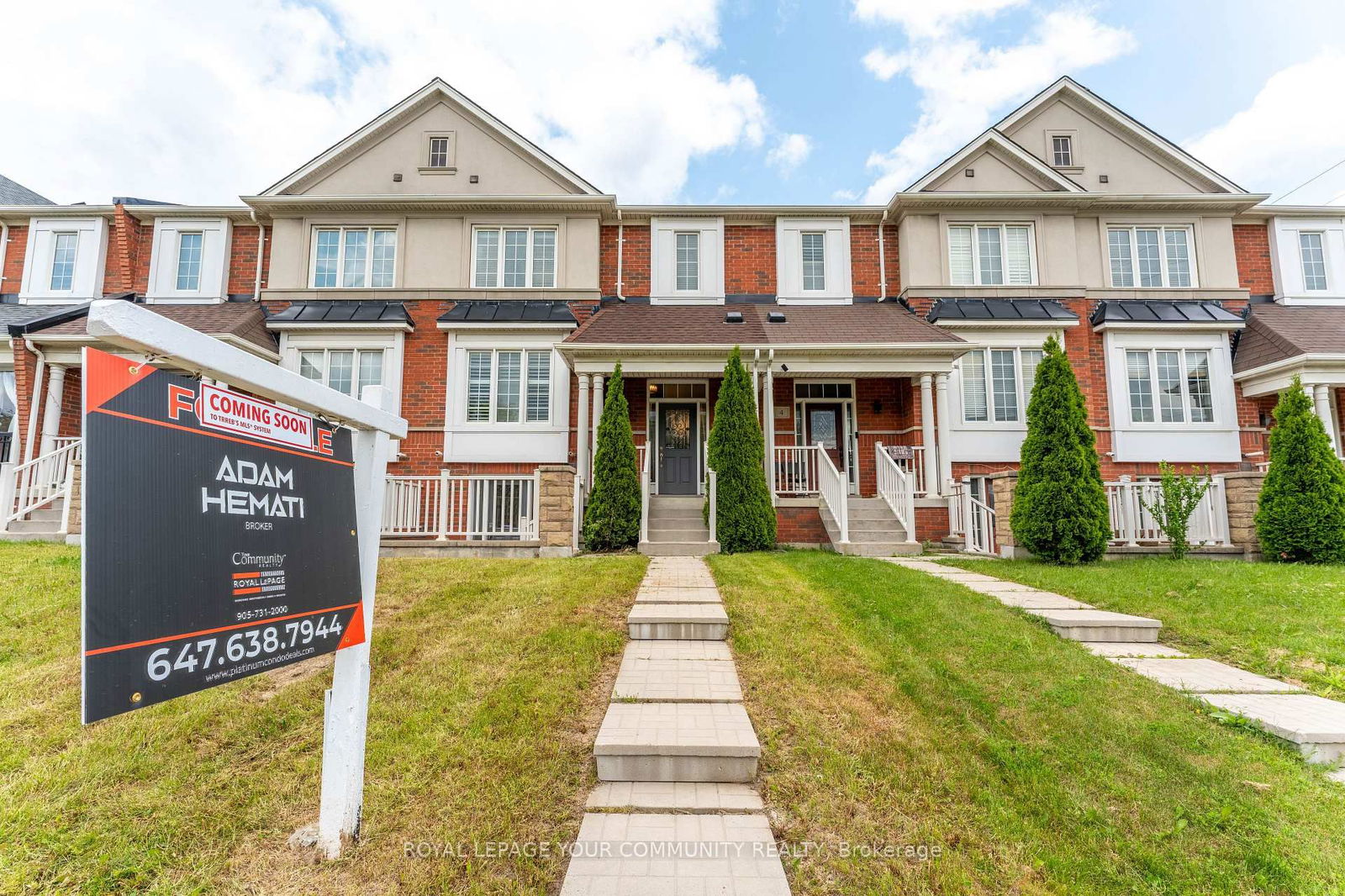 Townhouse for sale at 6 Bellchase Trail, Brampton, Ontario, L6P 3K4 - Bram East - MLS: W12215352