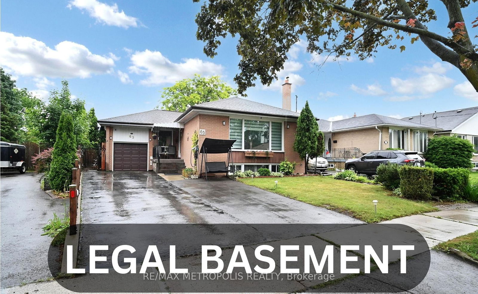 Detached House for sale at 65 Alhart Drive, Toronto, Ontario, M9V 2N1 - Thistletown-Beaumonde Heights - MLS: W12234521