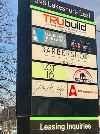 Office for lease at 204-348 Lakeshore Road, Mississauga, Ontario, L5G 1H5 - Port Credit - MLS: W12281220