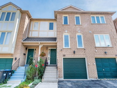 Townhouse sold at 20-2 Sir Lou Drive, Brampton, Ontario, L6Y 5A8 - Fletcher's Creek South - MLS: W12314406