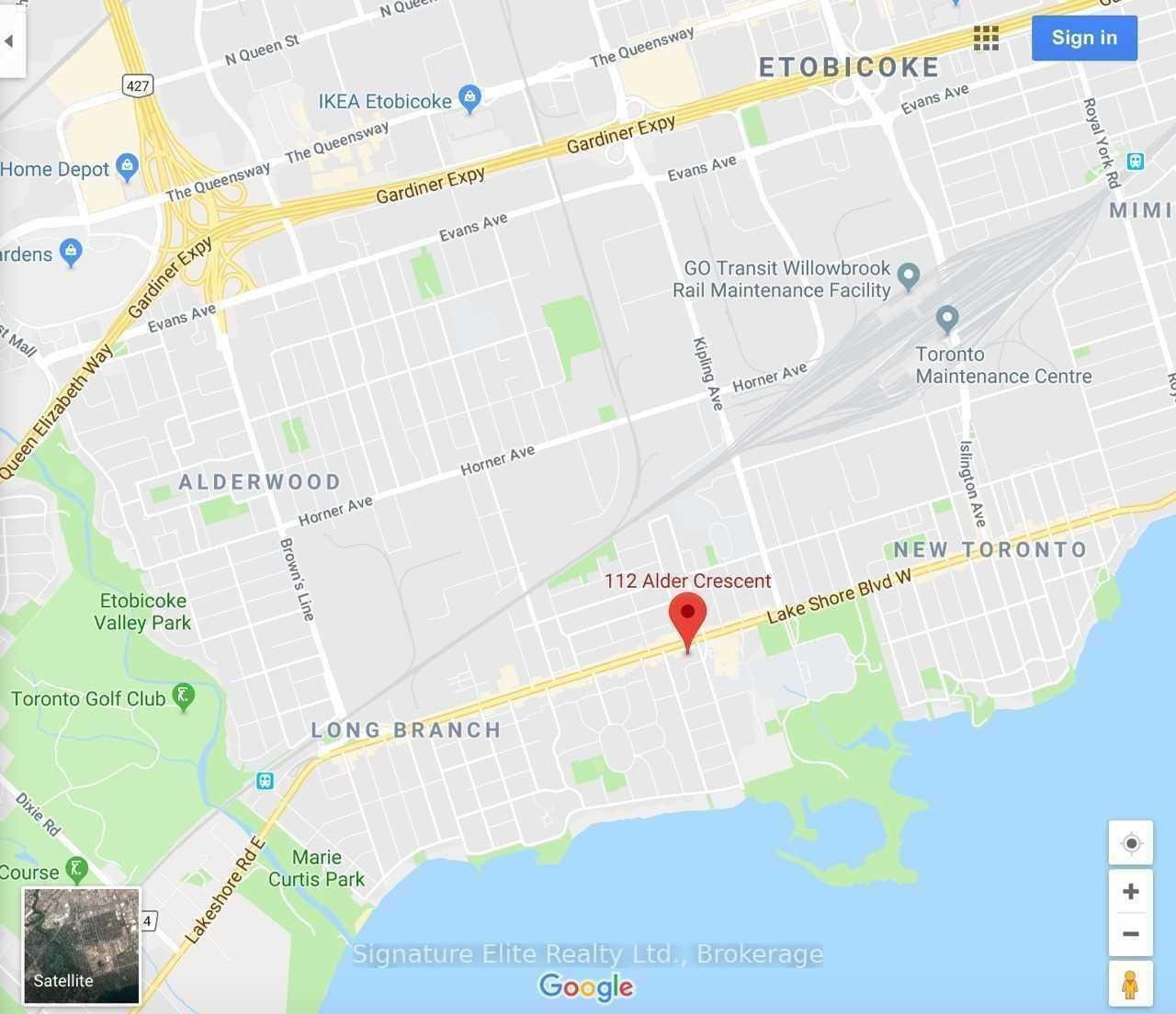 Semi-Detached House for lease at 203-112 Alder Crescent, Toronto, Ontario, M8V 2H8 - Long Branch - MLS: W12697316