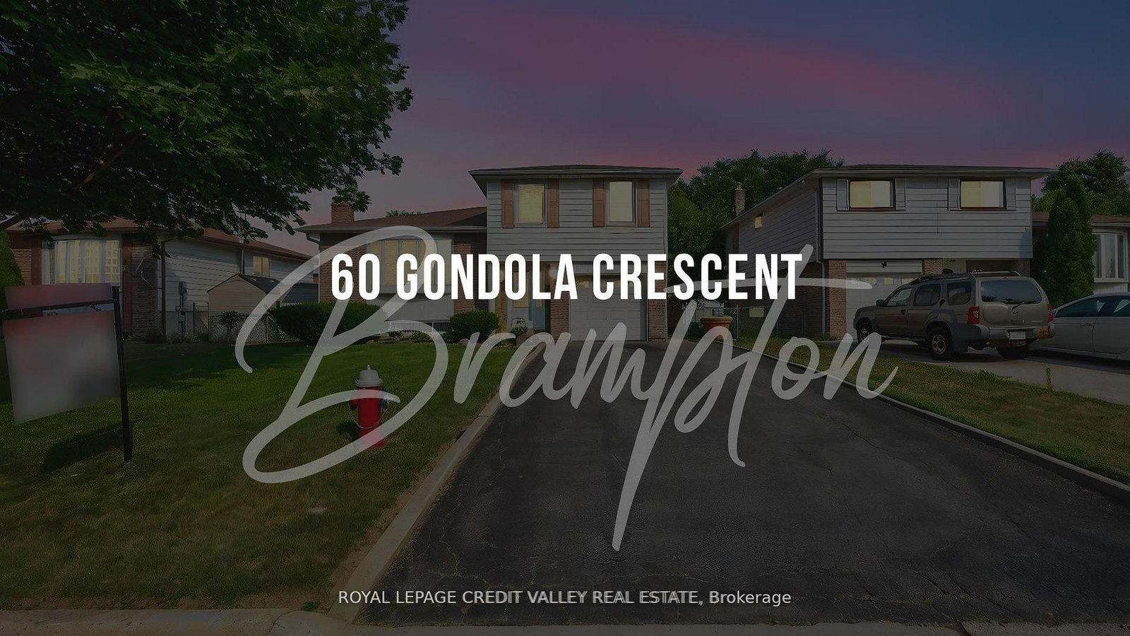 Detached House for sale at 60 Gondola Crescent, Brampton, Ontario, L6S 1W6 - Northgate - MLS: W12838818